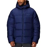 MARMOT mens Guides Down Hoody - Down Filled, Water Resistant, Puffer Jacket With Hood,