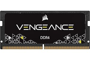 Corsair CMSX8GX4M1A2666C18 Vengeance Performance Memory Kit 8GB (1x8GB) DDR4 2666MHz CL18 Unbuffered SODIMM