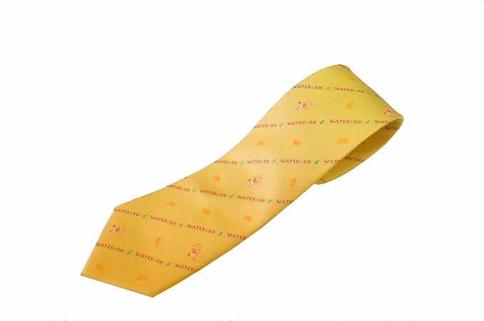 Amazon 富山県 ご当地 ネクタイ 藤子不二雄 A 氏デザイン 黒部の名水キャラクター ウォー太郎 イエロー 小紋 ネクタイ 通販