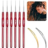 Crochet Hook Hair Tool, Needle Hooks Dreadlock Kit for Braid Dreadlocks