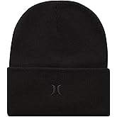 Hurley Men's Winter Hat - Heavyweight Slouchy Fit Icon Cuffed Beanie