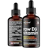 Vitamin D3 10000 IU Drops - Extra Strength Vitamin D Drops - Made in USA - High Dose D3 Vitamin - Natural Vegan Vitamin D3 -