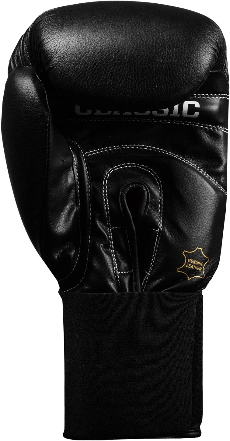 title classic leather elastic training gloves 2.0