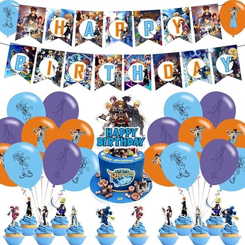 The Kingdom Hearts Party Decorations,Birthday Party Supplies For ...