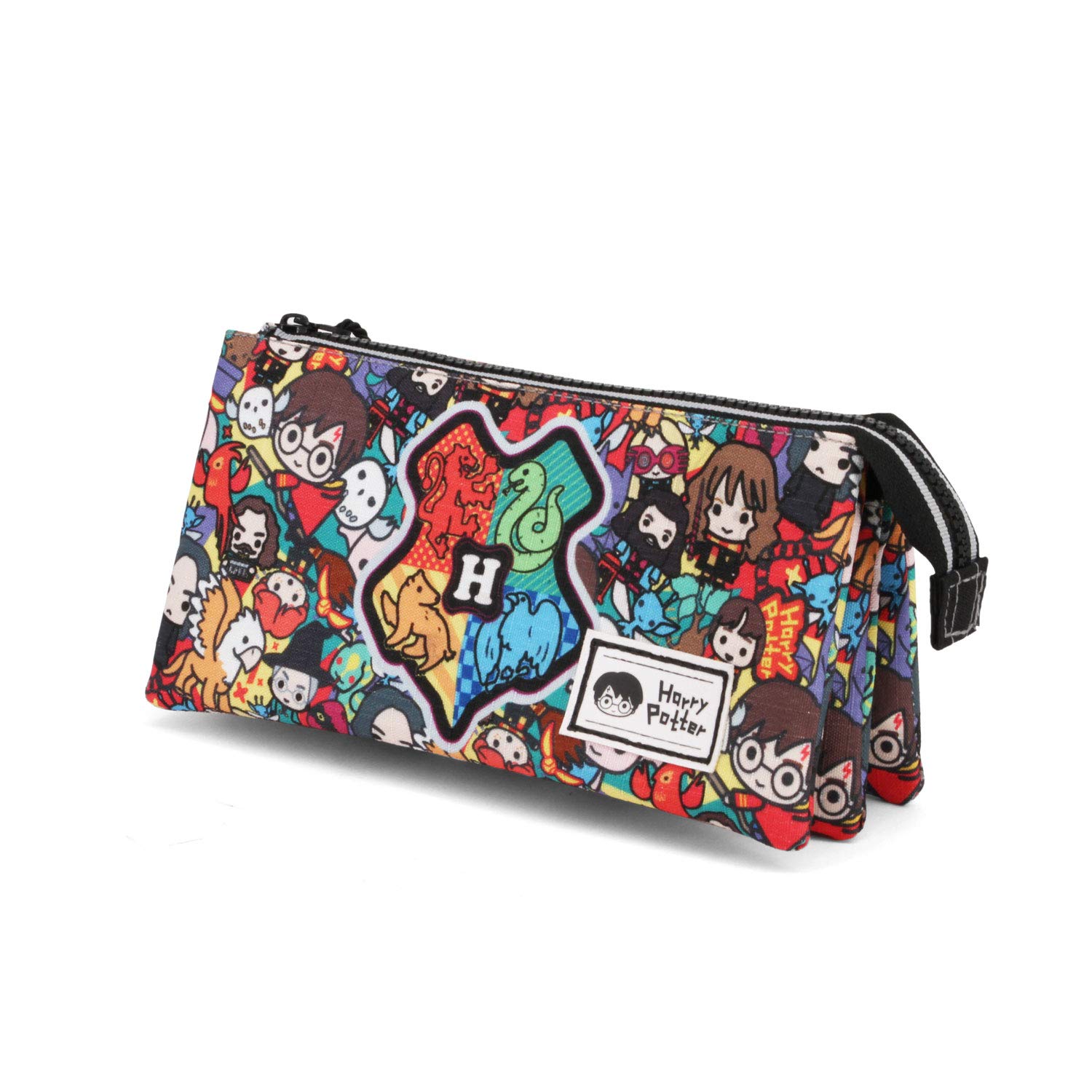 Harry Potter Accio-Triple HS Pencil Case, Multicolour, 23 x 11 cm