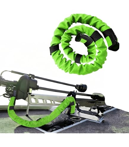 60" Neoprene Trolling Motor Cable Sleeve – Weather-Resistant Wire Cover For Boat Cable Management (Camouflage White)
