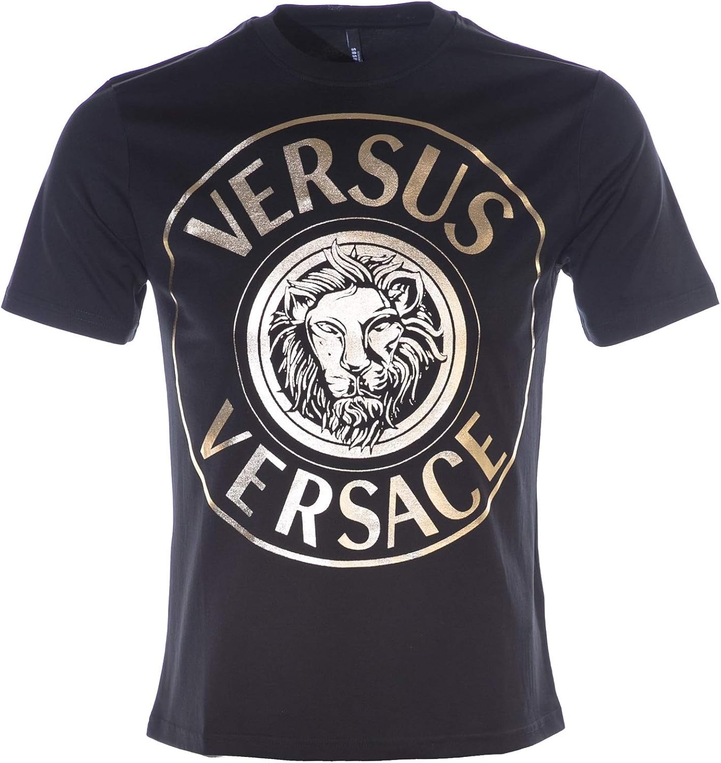 black and gold versace shirt