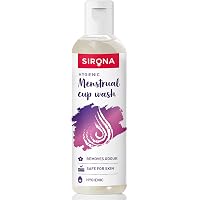 Sirona Menstrual Cup Wash - 100 ml with Rose Fragrance to Wash your Period Cup in a Hygienic Way