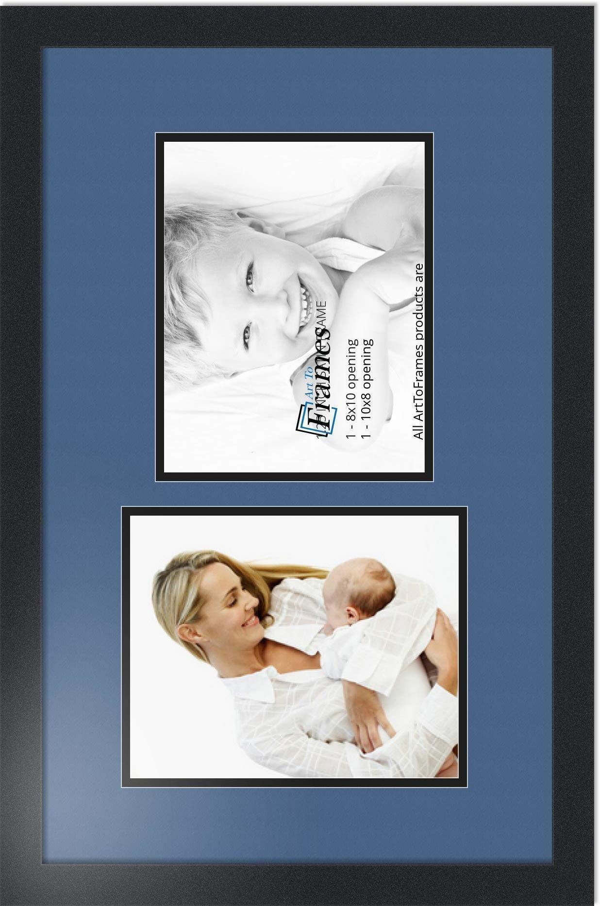 ArtToFrames Collage Photo Frame Double Mat with 2 8x10 Openings and Satin eBay