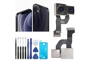 FKBAIGHTCCY Main Rear Camera for iPhone 12 Module 12MP Camera Replacement for iPhone 12 Back Camera Replacement for iPhone 12 Camera Rear Parts with Repair Tools for iPhone 12 A2403 A2172 A2402 A2404