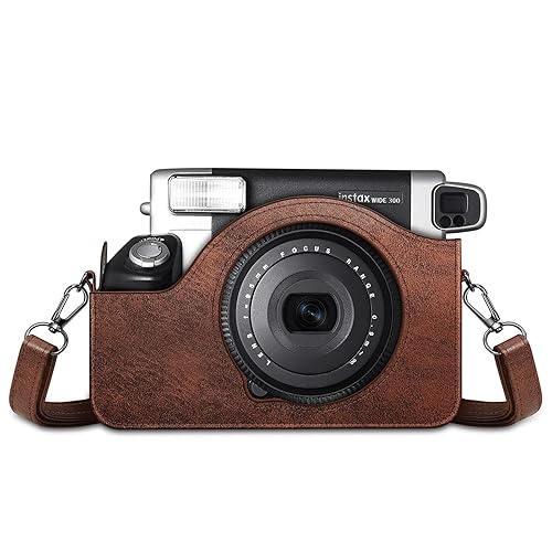 Fintie Protective Case for Fujifilm Instax Wide 300 Instant Film Camera  Premium Vegan Leather Bag Cover with