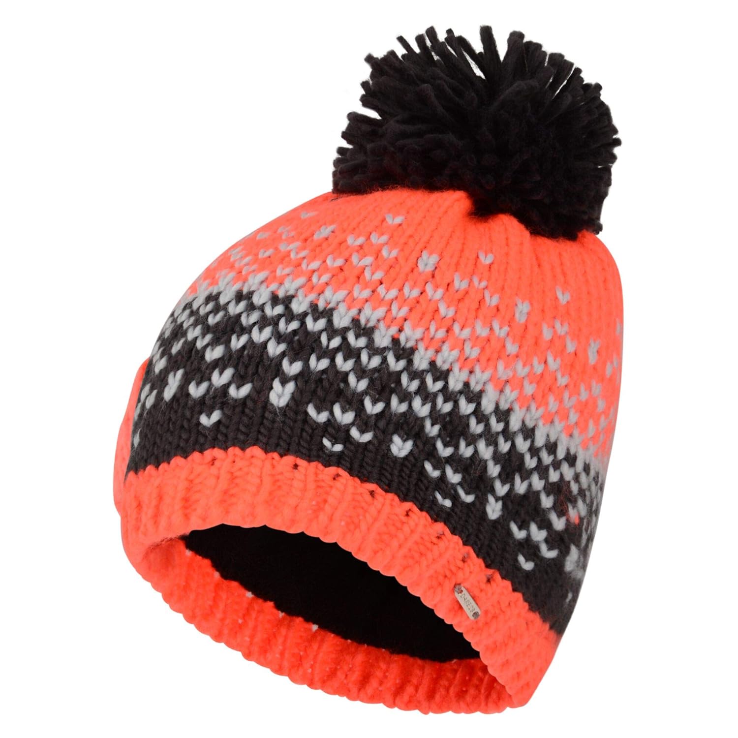 grey bobble hat womens