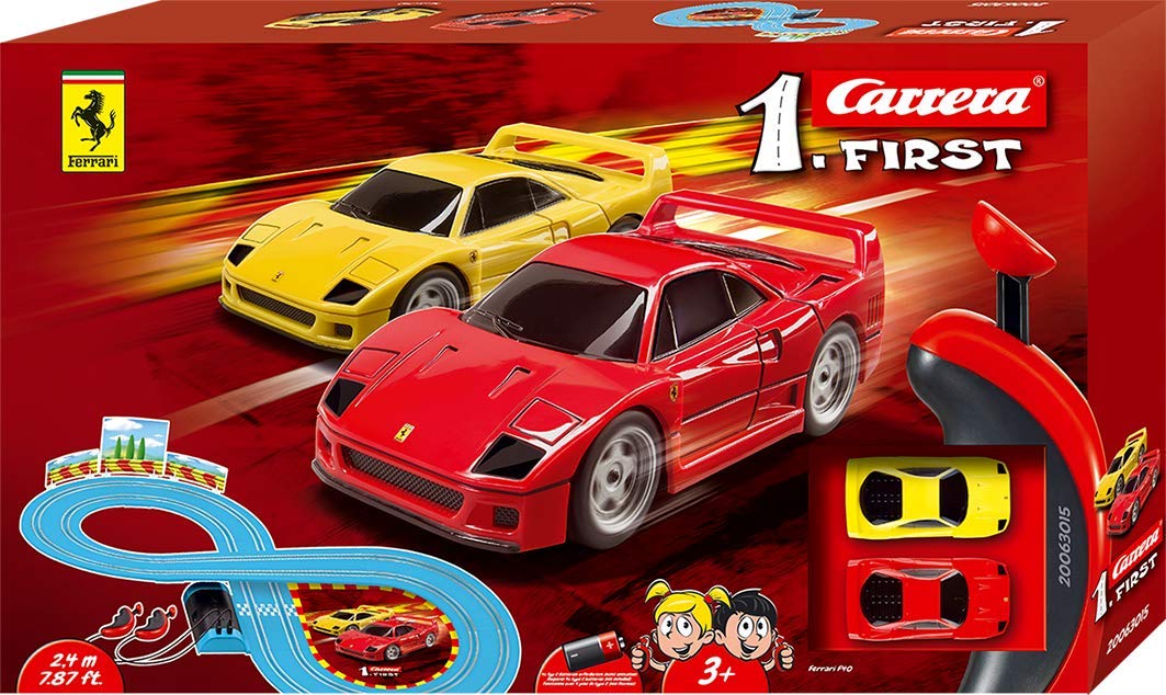 Buy Carrera First Ferrari Slot Car Race Track Includes 2