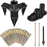 Squeaky Floor Repair Kit, Floor Fix Screws Kit for Most Wood Floors, Eliminate Squeaky Noise Under Carpeted Floors, Hardwood, Vinyl, and Linoleum Floors, Contains 5 Tools and 250 Screws
