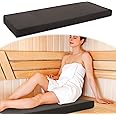 BALAPET Thick High-Density Foam Sauna Seat Cushion, 3 Inch Heat Insulation Mat for Sauna Bath House Shower Room, Waterproof Sauna Accessories for Infrared Sauna Resting(Brown)