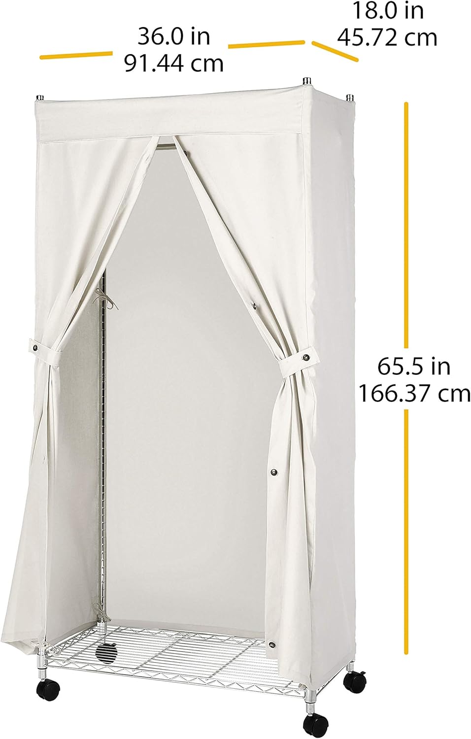 Whitmor Canvas COVER ONLY for Garment Rack: Home & Kitchen