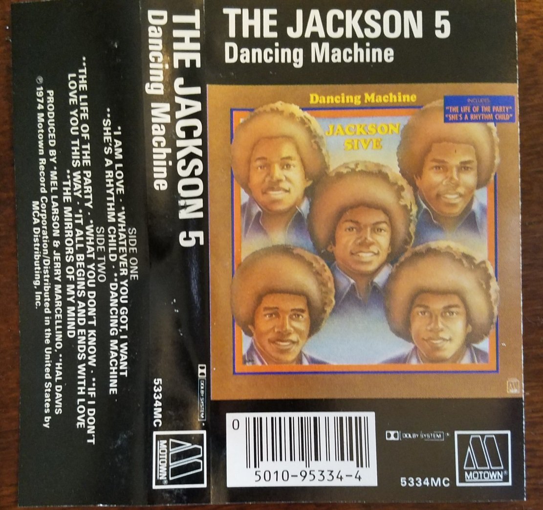 Jackson 5 Dancing Machine (Cassette) Music