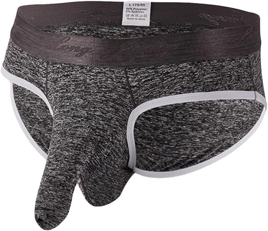 Gergeos Underwear for Men Bulge Shorts Sexy Knickers Men's Soft Briefs Underpants