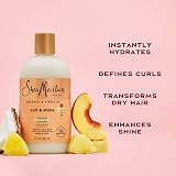 Shea Moisture Coconut Hibiscus Curl Shine Shampoo 384ml Tames Frizz Defines view 4