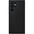SAMSUNG Galaxy S22 Ultra Leather Cover - Official, Shock-Absorbent, Black