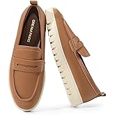 DREAM PAIRS Women's Arch Support Slip On Loafers