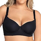 LeSensuel Back Smoothing Bras for Women Full Coverage Bra - Underwire Bras for Women Everyday Bra