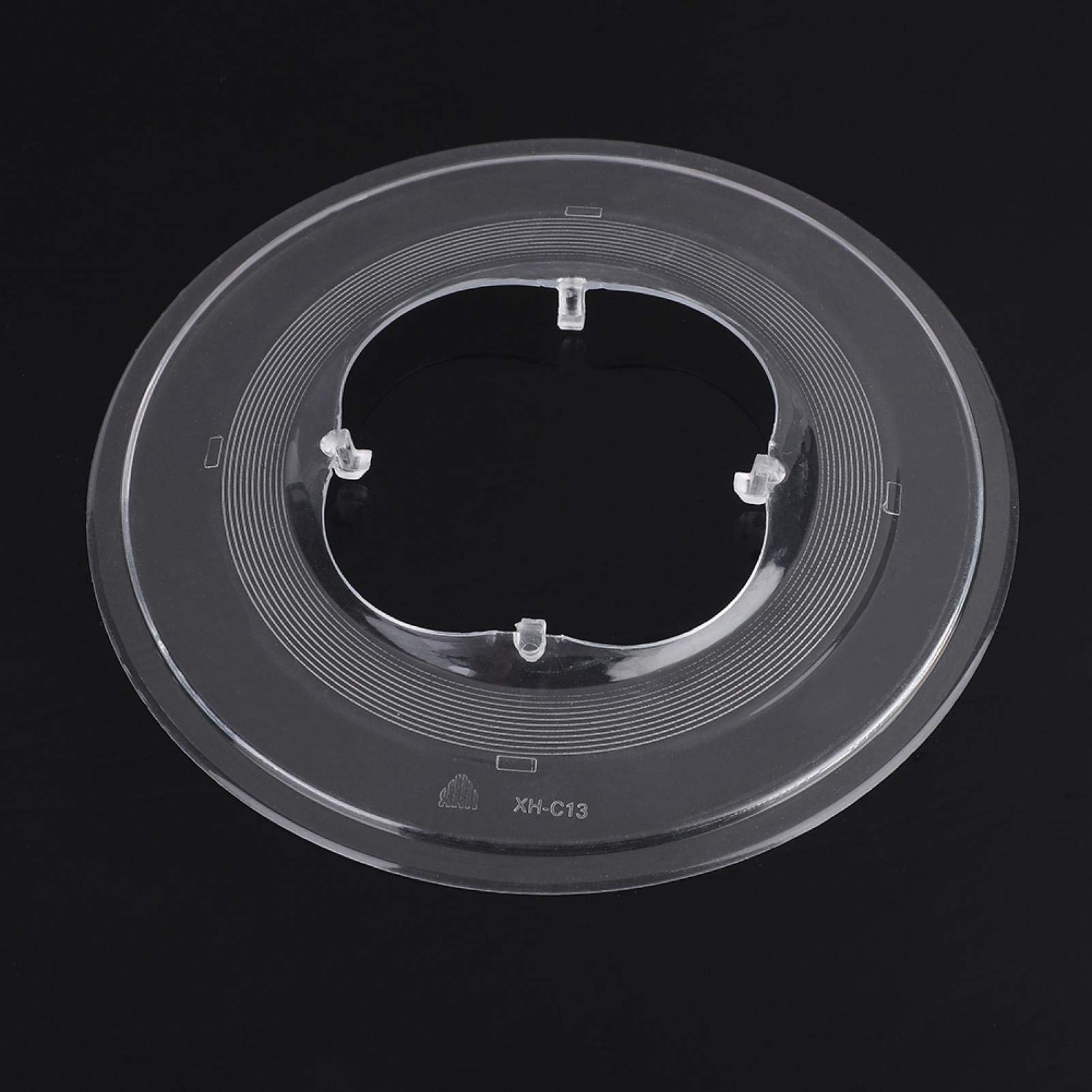 Bike Wheel Spoke Protector Guard, Freewheel Spoke Protector, Plastic 4 Claws Design Transparent for Protecting the Chain Reducing the Sediment on the Flywheel