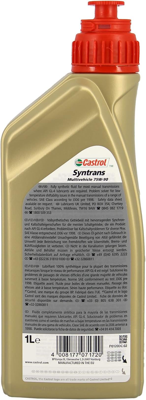 Castrol Syntrans Multivehicle 75W-90: Amazon.es: Coche y moto