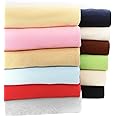 12PCS Solid Color Knitted Polar Fleece Fabric | 20''x20'' | Anti Pill Fabric Patchwork Polyester Plush Fleece Cloth for Sewing, Toys, Throw Blankets, PJ Pants, Booties, Eye Mask