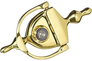 Deltana DKV630U3 Door Knocker with Viewer 1-3/4-Inch Max Door Thickness