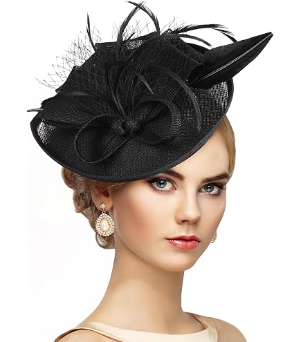 Z&X Sinamay Fascinator Pillbox Hats for Women Wedding Tea  display picture 3