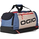 OGIO Fitness 35L Duffel Bag (Tan/Blue/Red)