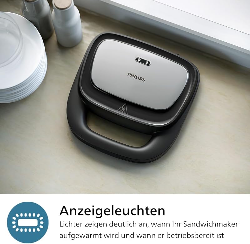 Sandwichmaker 5000, Schwarz, 750 W