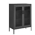 Amazon.com: SONGMICS Metal Storage Cabinet with Mesh Doors ...