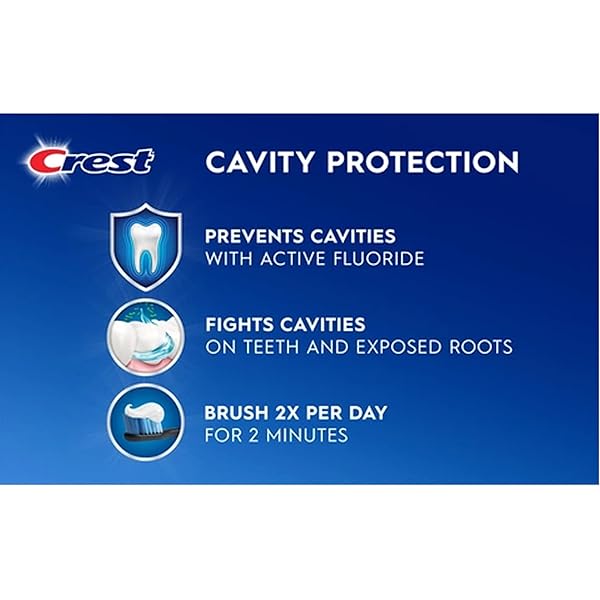 CREST BAKING SODA & PEROXIDE WHITENING TOOTHPASTE WITH TARTAR PROTECTION, FRESH MINT 4.2 OZ (119) – PACK OF 2