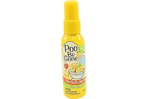 Poo Be Gone Toilet Spray 1.85oz - Before You Go Toilet Bathroom Deodorizer - Fresh Citrus Scent (2)
