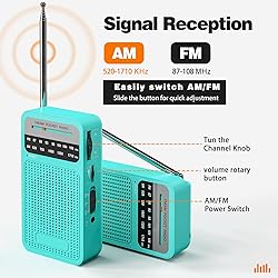 Portable Radio AM FM with Best Reception, Goodes