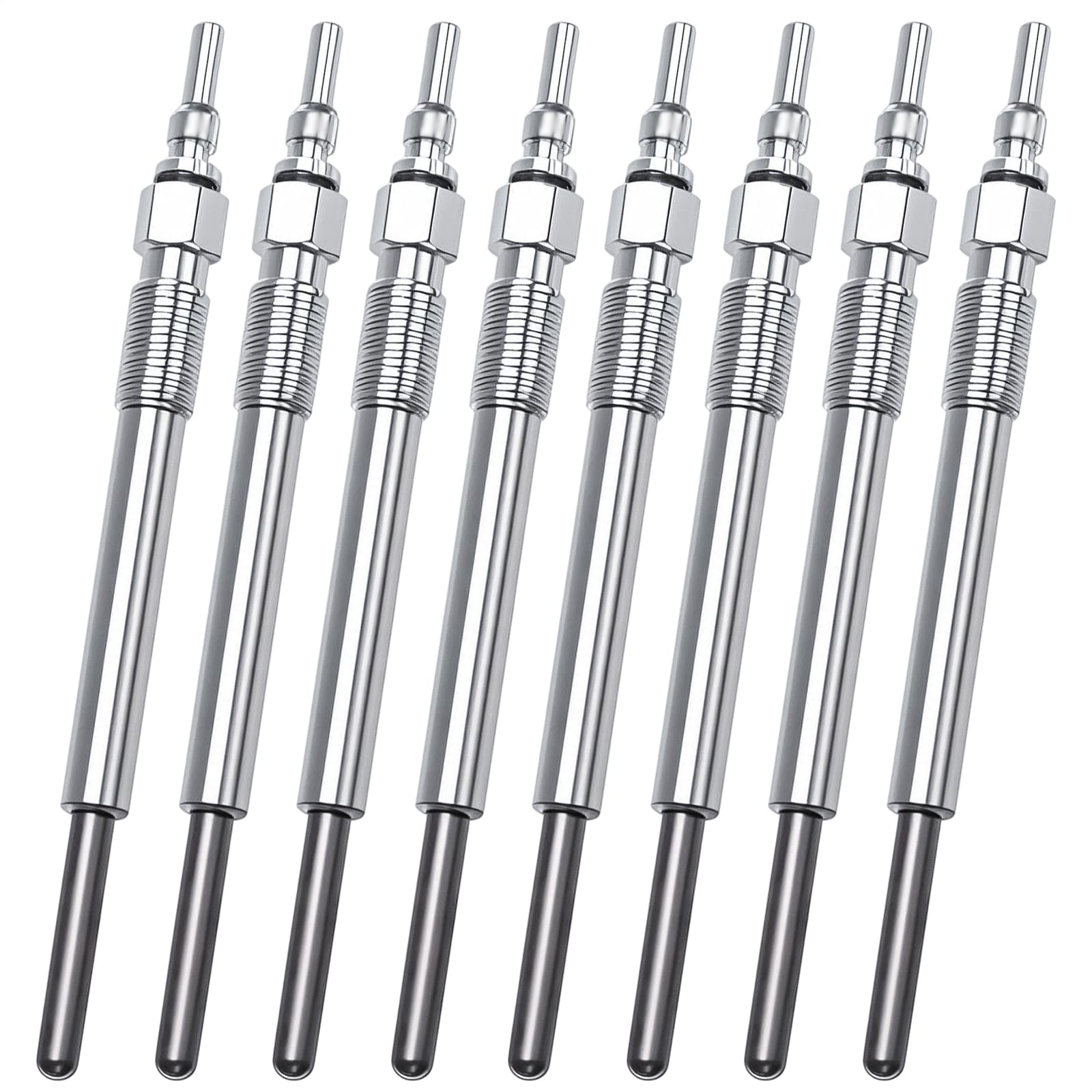 Photo 1 of KPALAG Set of 8 Glow Plugs Use with 7.3L Diesel Compatible with Ford E-350/F-250/ F-350/F-450/F-550 Super Duty Excursion 1995-2003 Replace# F4TZ-12A342-BA