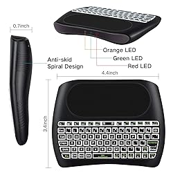 Mini Wireless Keyboard,D8 Mini Keyboard with