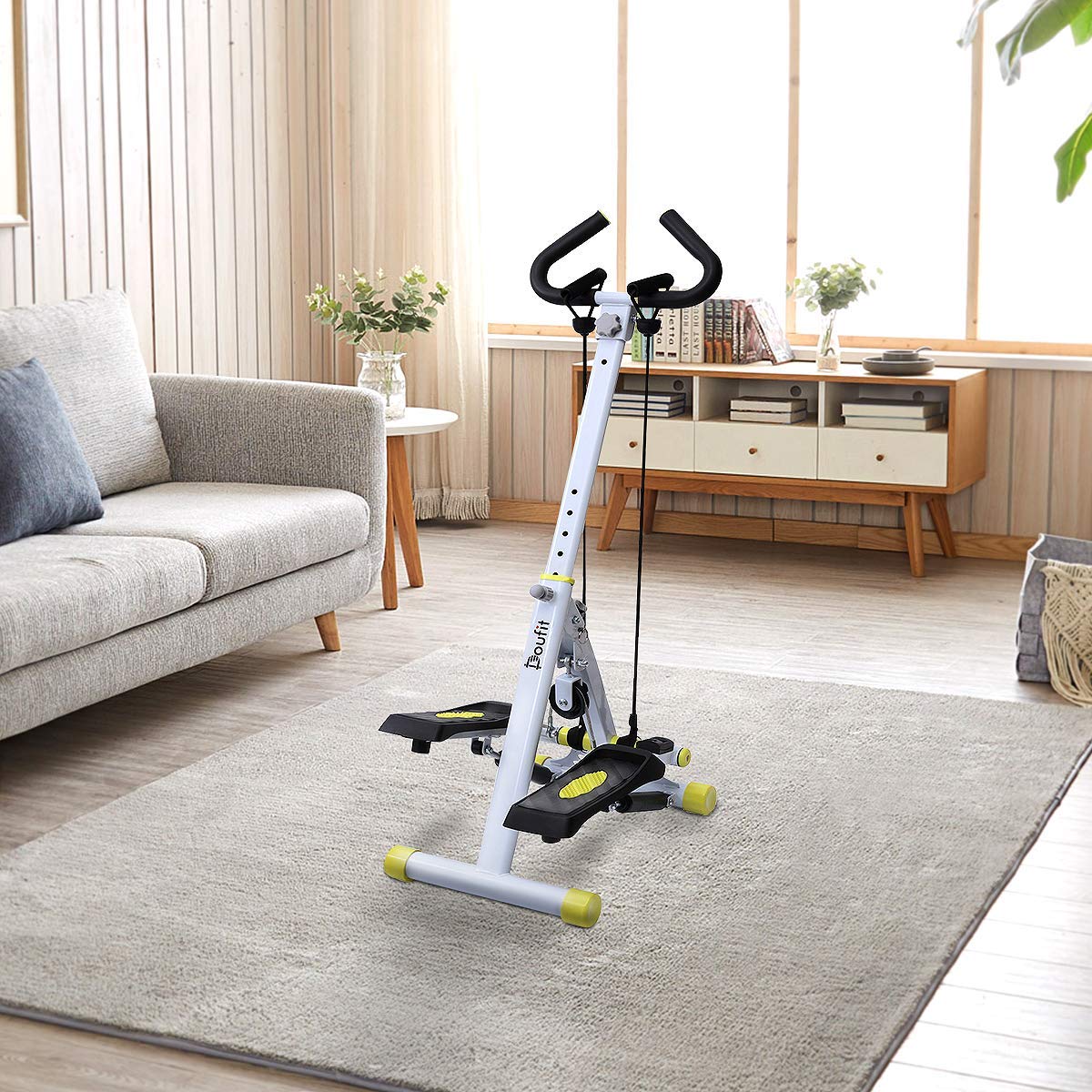 Doufit Stepper for Exercise Machine, ST01 Foldable Stair Step Machine