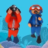 umorismo 2 Pcs Diver Floating Aquarium Decorations Balloons view 5
