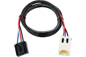 RED WOLF Trailer Brake Controller Wiring Harness Connector Adapter Compatible with 2004-2020 Nissan Froniter/Titan/Armada, 20