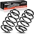 A-Premium 2Pcs Rear Suspension Coil Spring Set Compatible with Jeep Commander 2006 2007 2008 2009 2010, Driver and Passenger Side, Replace# 52124214AB, 52124215AB