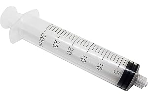 30ml Oral Syringes by Terumo - Luer Lock Tip Syringes Without Needle, Individually Blister Packed - Medicine Administration f