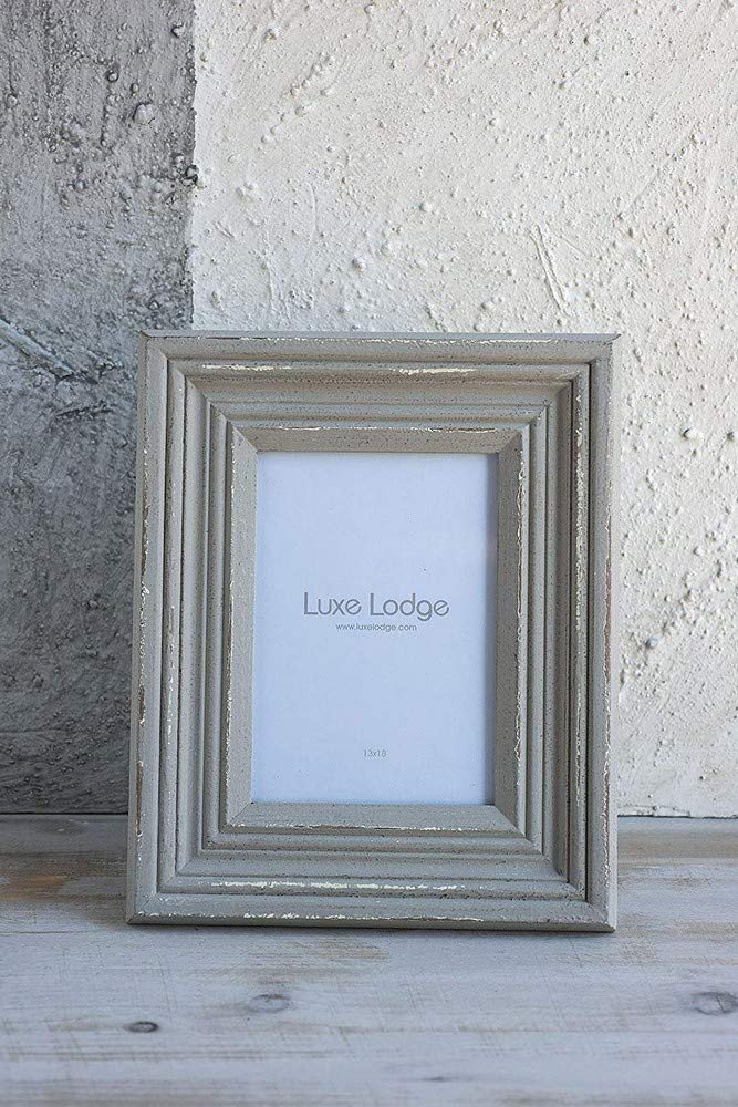 LUXE LODGE Photo Frame, Grey, Single
