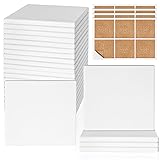 Ceramic Tiles for Crafts, GOH DODD 24 Pack Unglazed