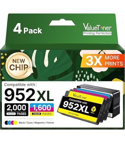 Cartuchos De Tinta SAILNER Remanufacturados – Pack Combinado 962XL Para Impresoras HP OfficeJet Pro – Alta Compatibilidad