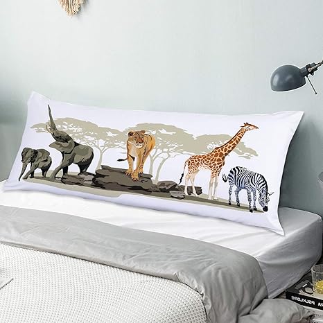 giraffe body pillow