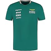 Aston Martin F1 2025 Men's Team Tshirt Green