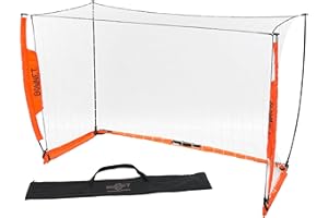 Bownet Portable Kids Soccer Goal - Folding Pop Up Goal for Training & Practice. Includes Carrying Bag